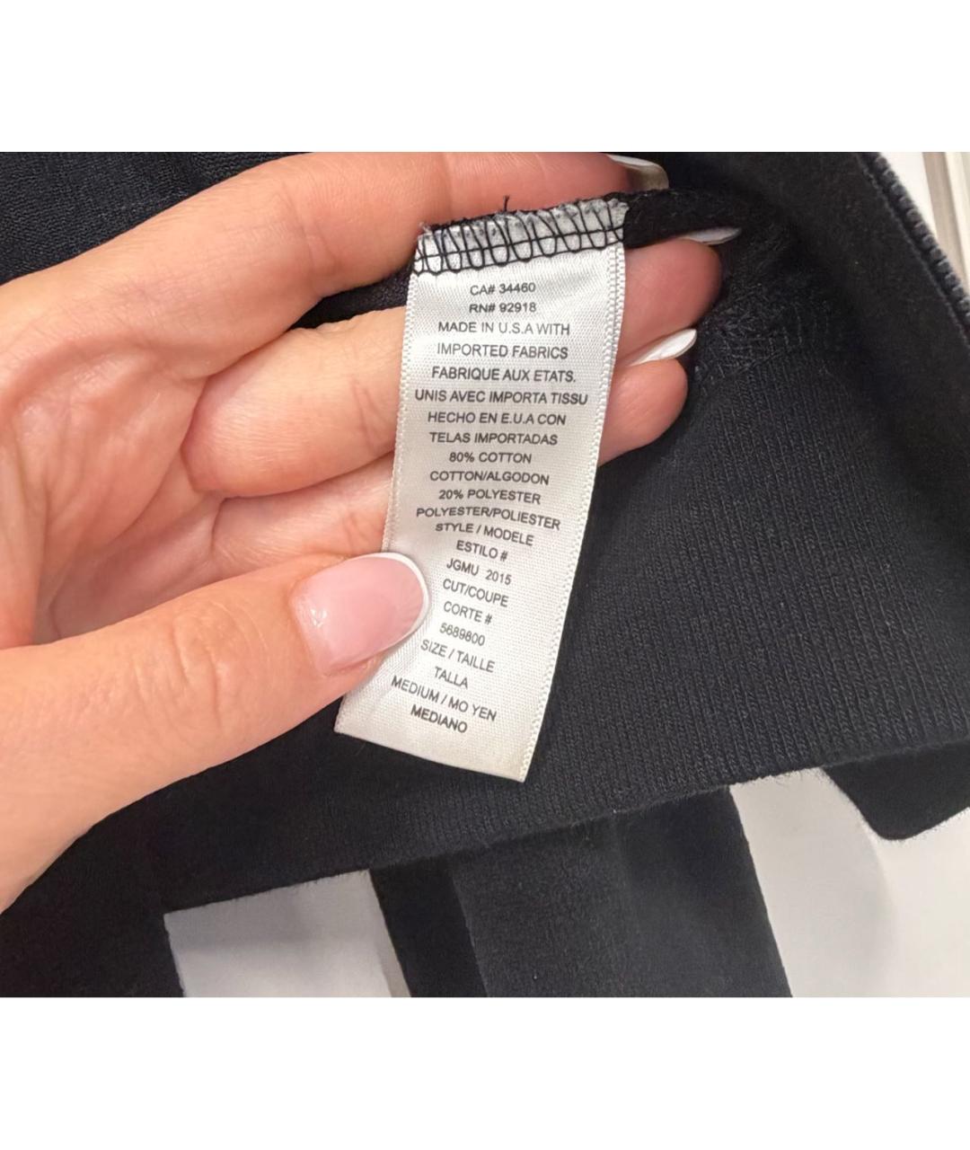 JUICY COUTURE Черная хлопковая спортивная куртка, фото 5