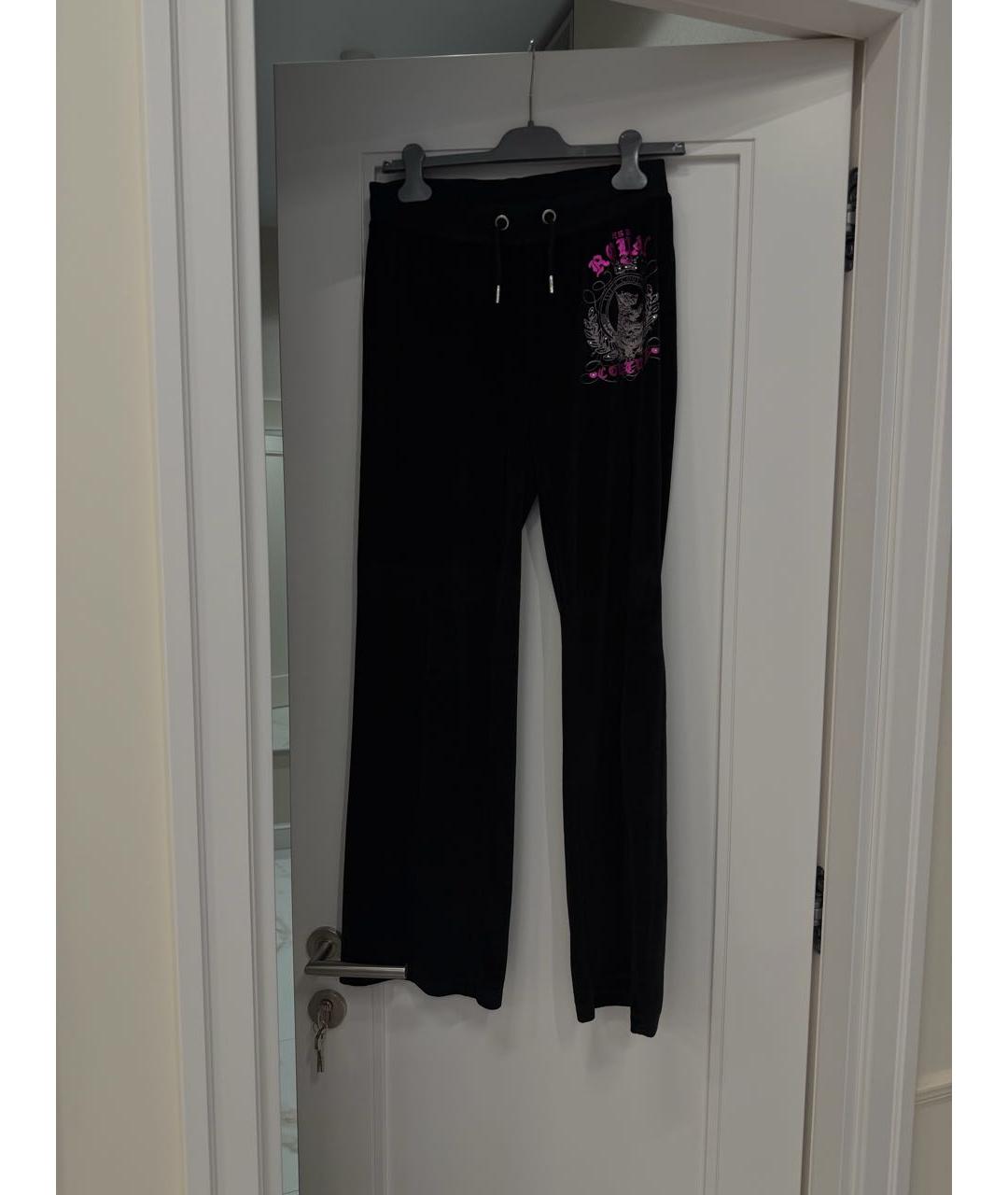 JUICY COUTURE Черная хлопковая спортивная куртка, фото 6