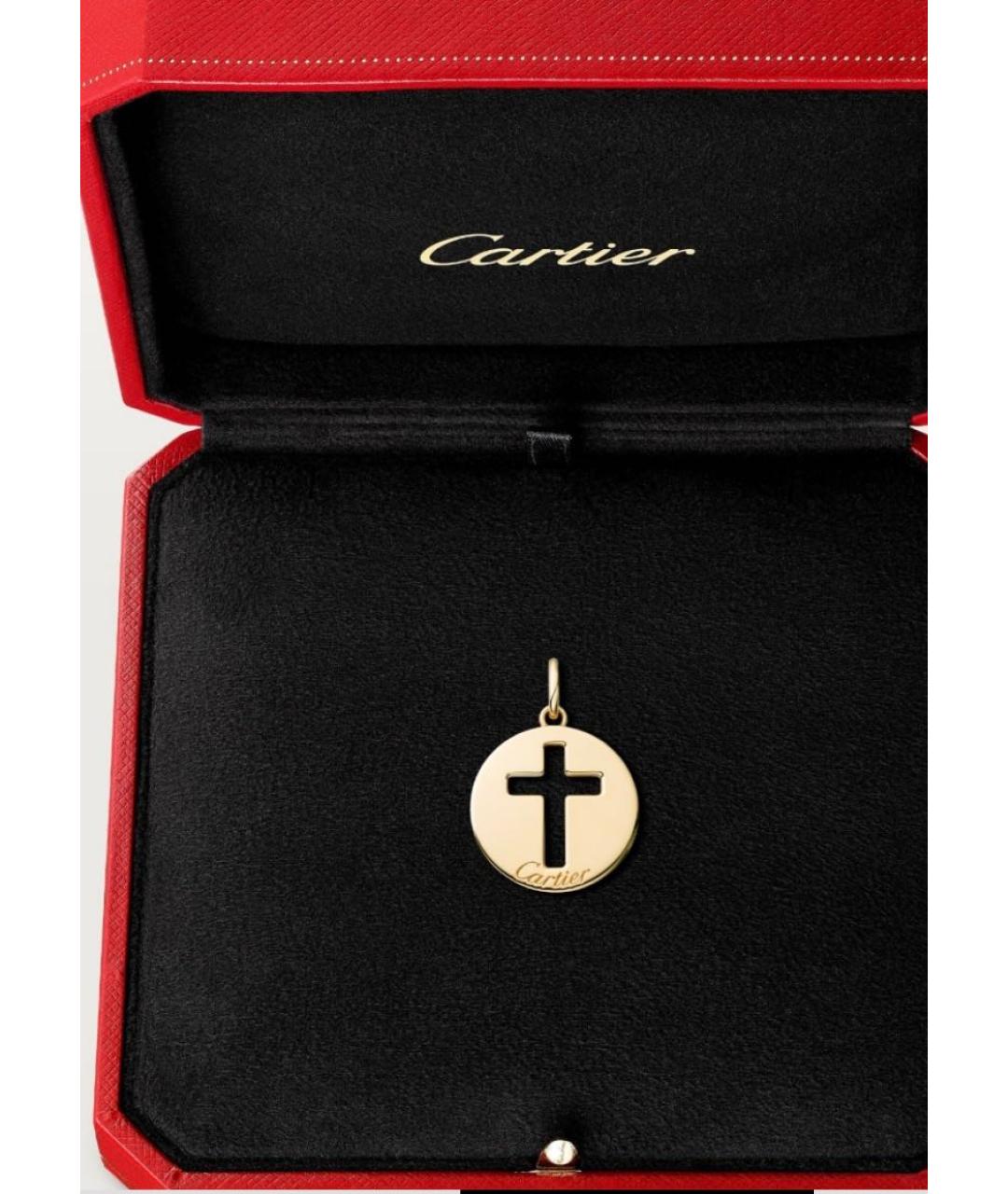 CARTIER Золотой кулон из желтого золота, фото 4