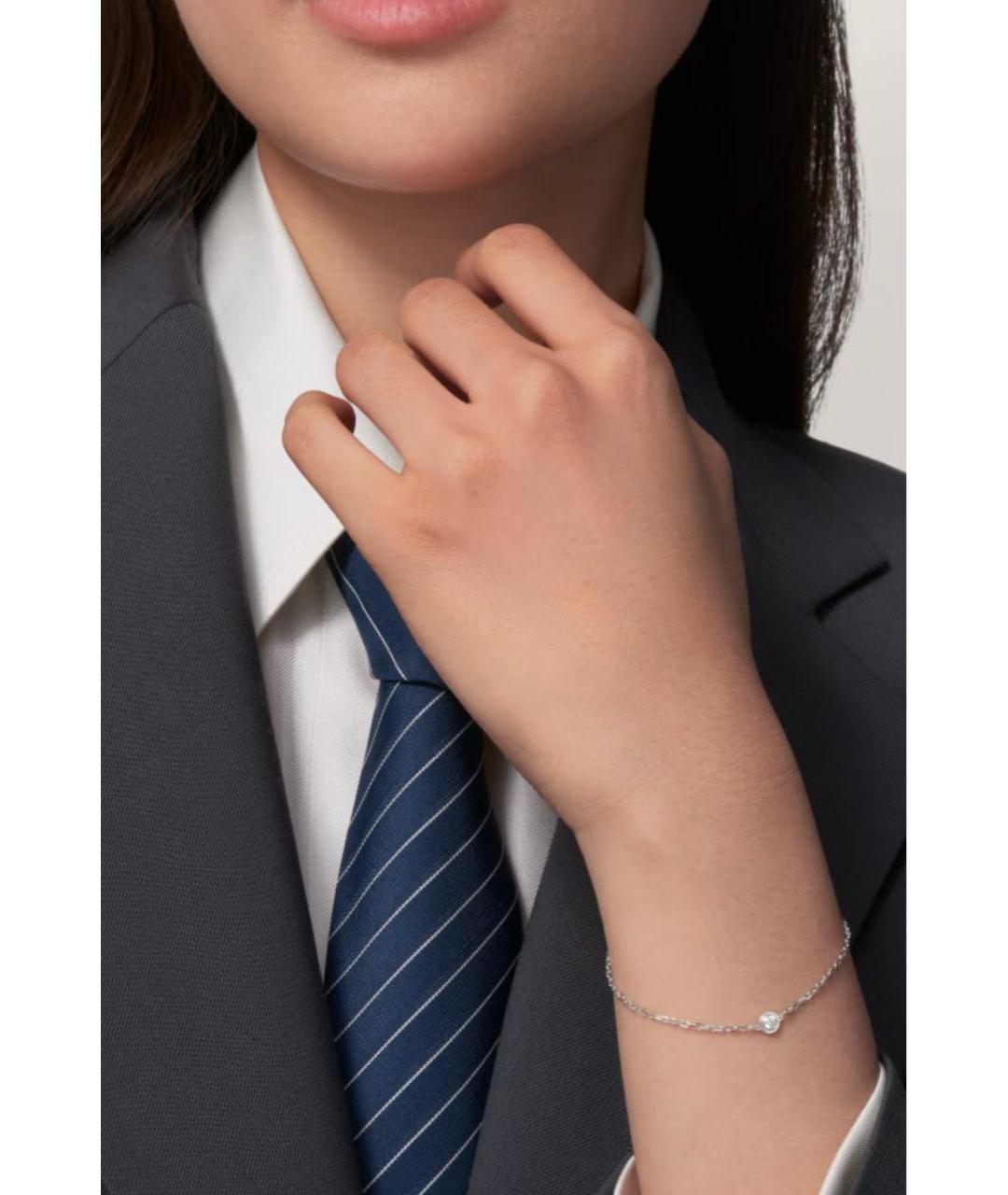 CARTIER Белый браслет из белого золота, фото 5