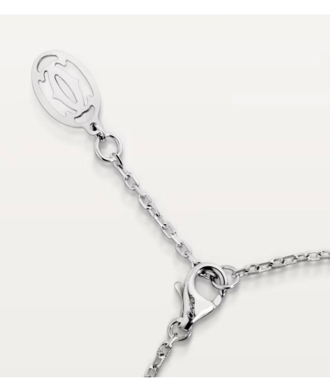 CARTIER Белый браслет из белого золота, фото 4