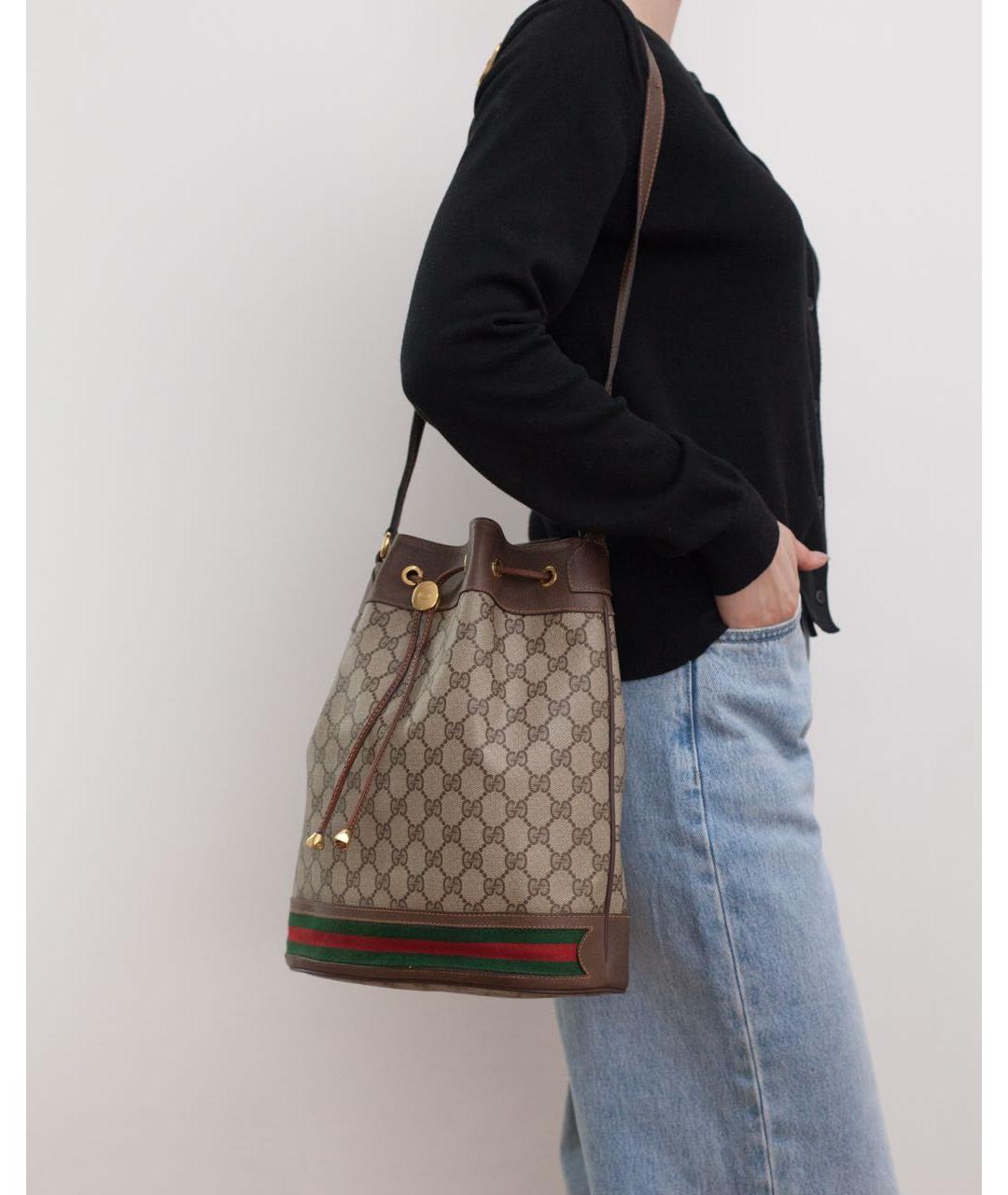 GUCCI Бежевая сумка через плечо, фото 2