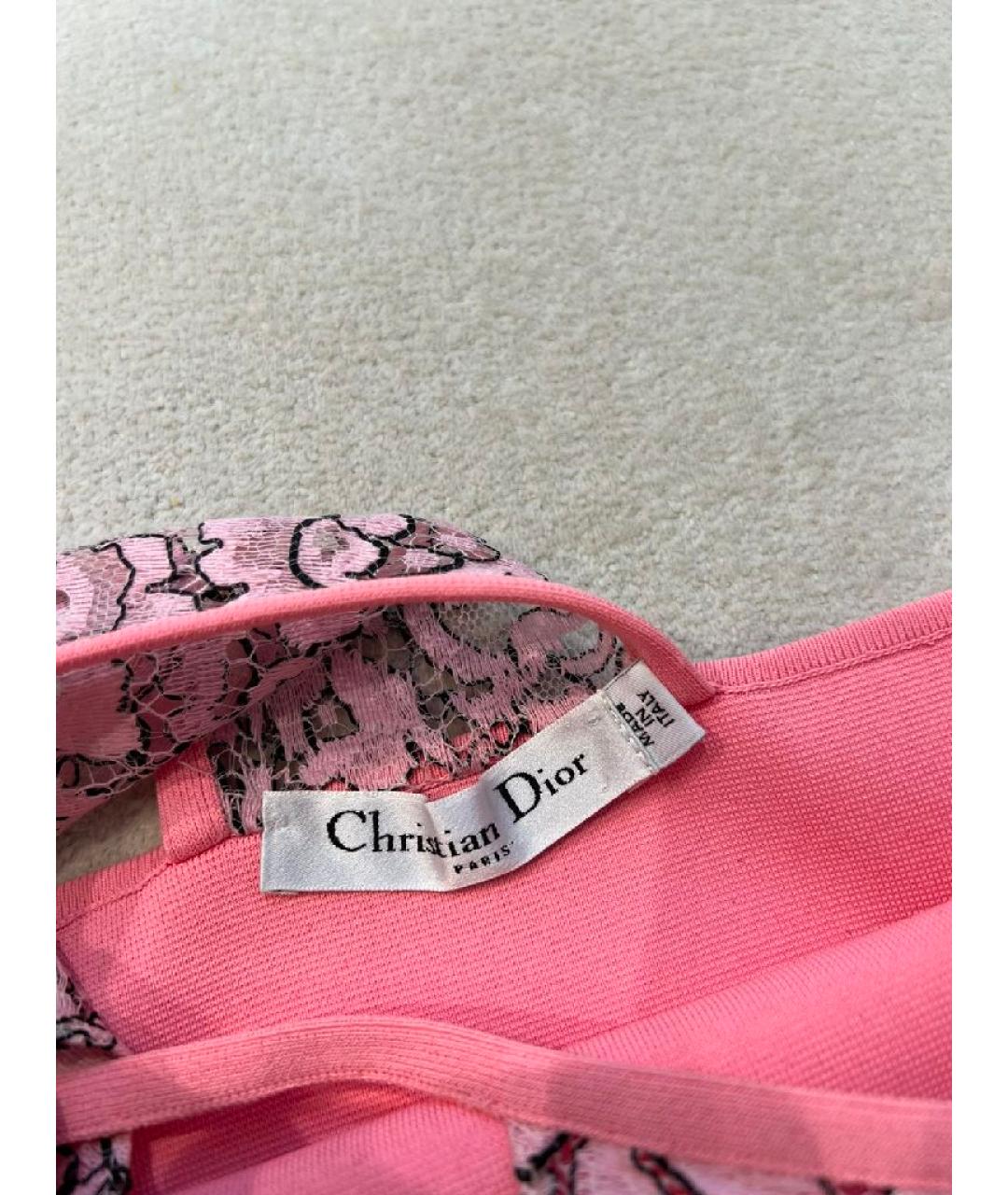 CHRISTIAN DIOR Вискозная майка, фото 3