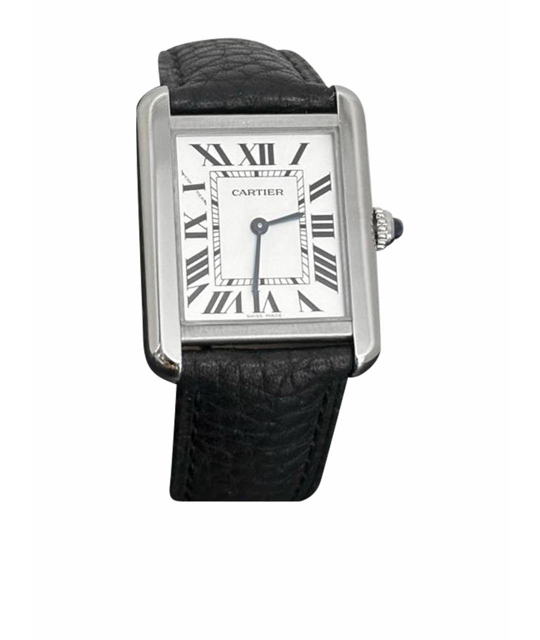 CARTIER Серебряные часы, фото 1
