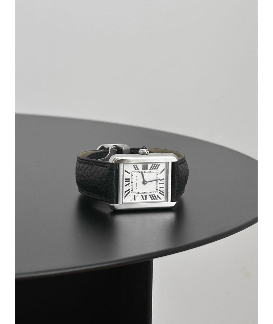 CARTIER Серебряные часы, фото 3