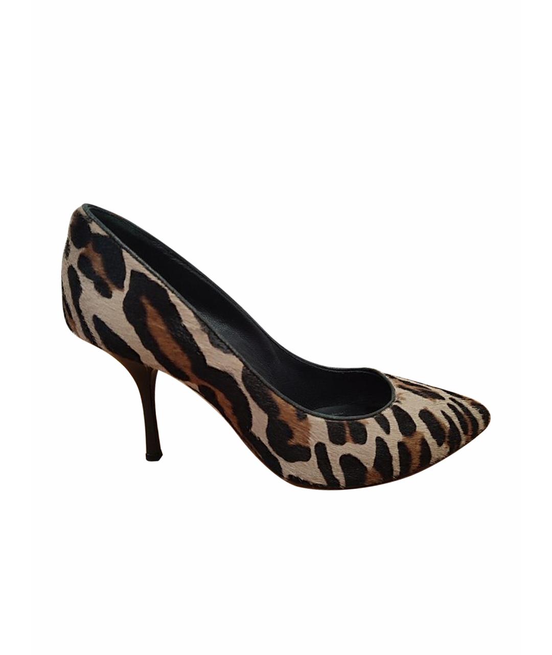 GIUSEPPE ZANOTTI DESIGN Мульти кожаные туфли, фото 1
