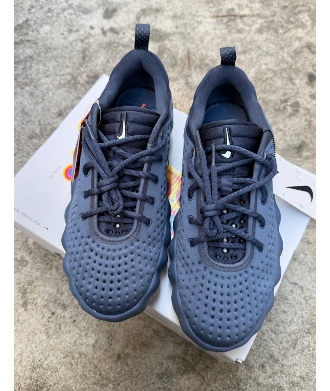 NIKE Голубые низкие кроссовки / кеды, фото 7