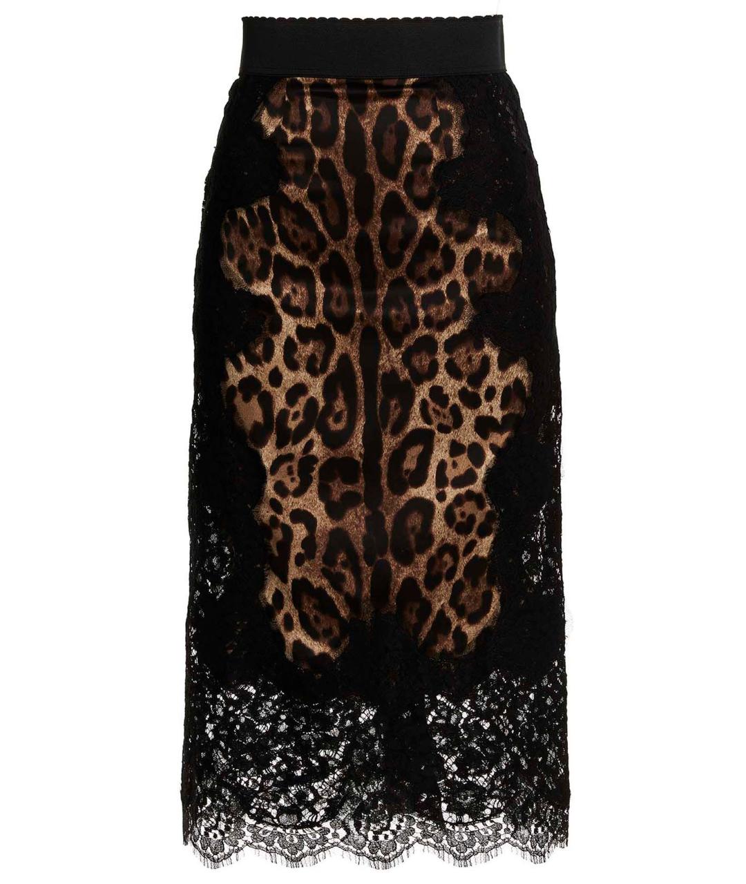 DOLCE&GABBANA Мульти юбка миди, фото 1