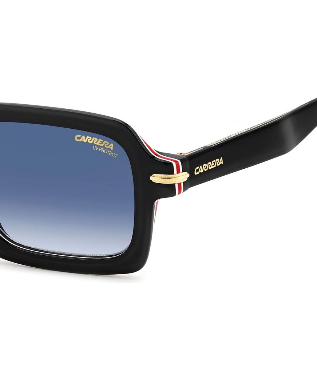 CARRERA Y CARRERA Черные пластиковые солнцезащитные очки, фото 3