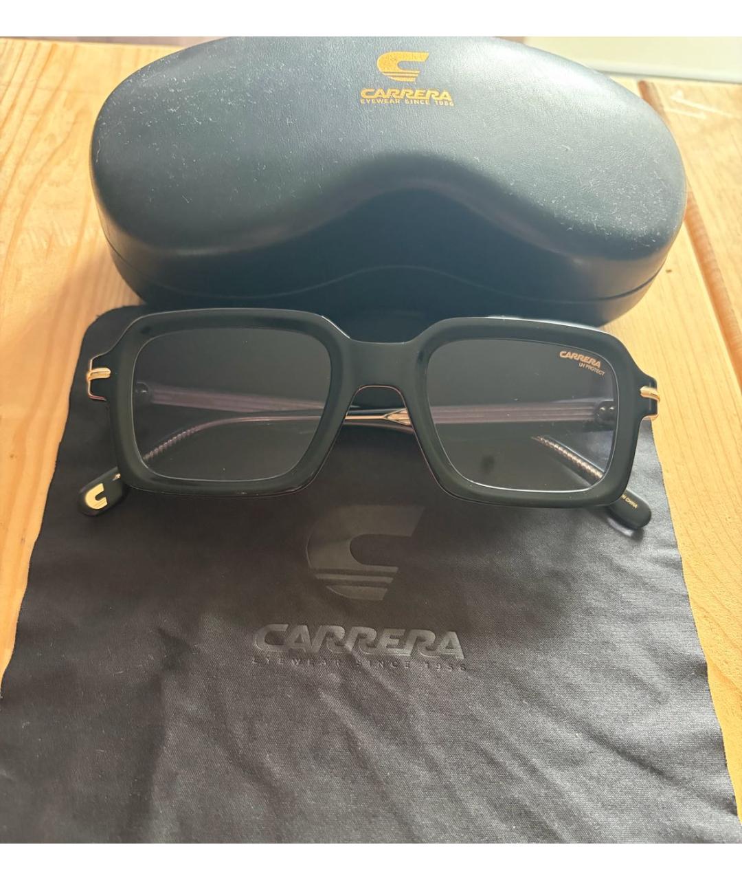 CARRERA Y CARRERA Черные пластиковые солнцезащитные очки, фото 4