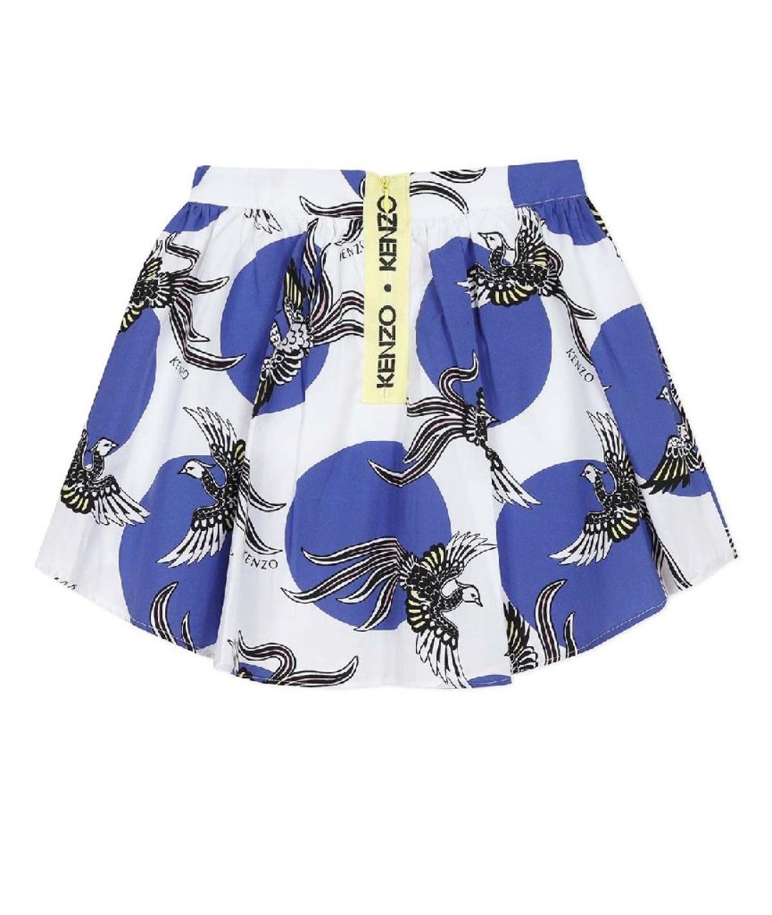KENZO Мульти хлопковая юбка, фото 2