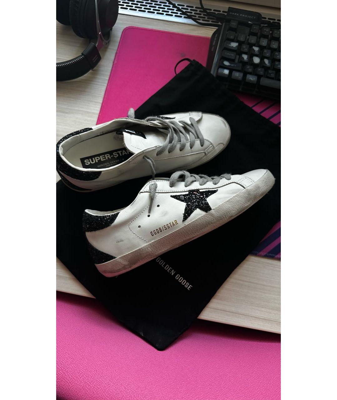 GOLDEN GOOSE Белые кеды, фото 6