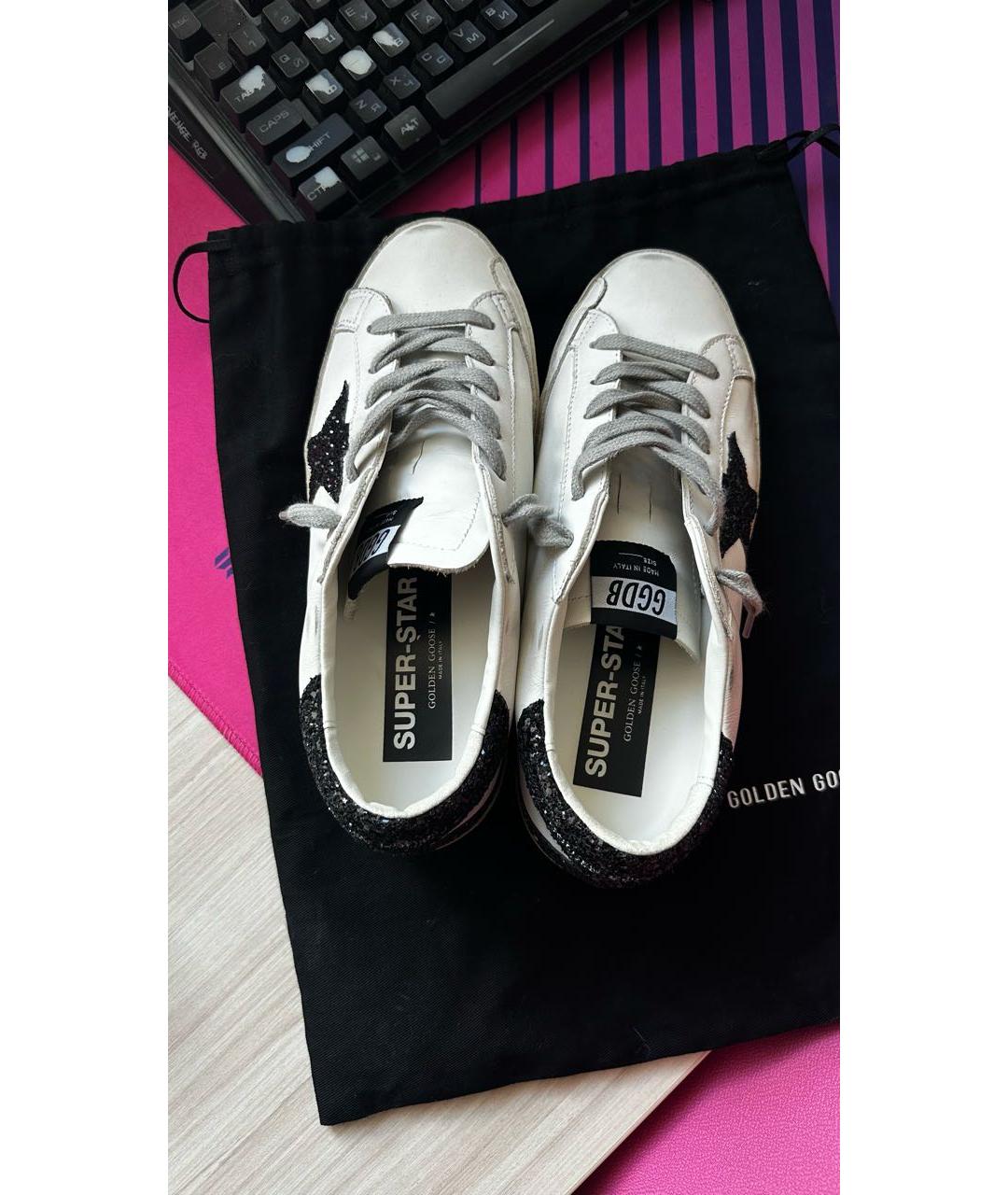 GOLDEN GOOSE Белые кеды, фото 3