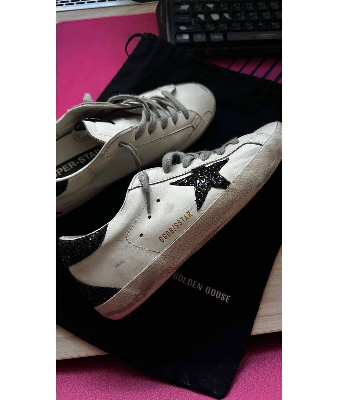 GOLDEN GOOSE Белые кеды, фото 7