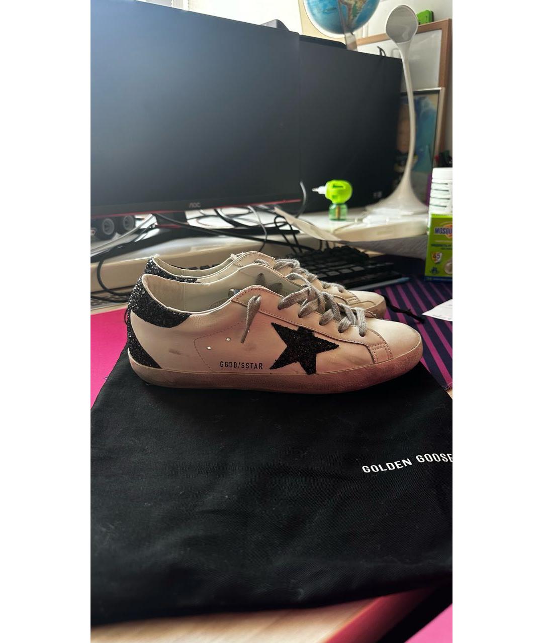 GOLDEN GOOSE Белые кеды, фото 8