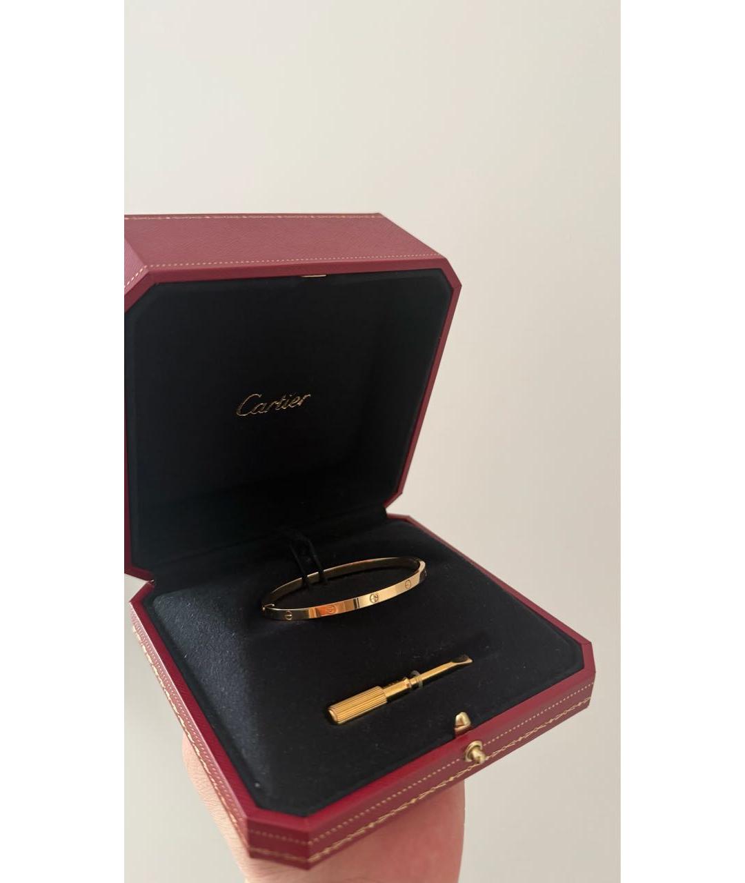 CARTIER Золотой браслет из желтого золота, фото 6