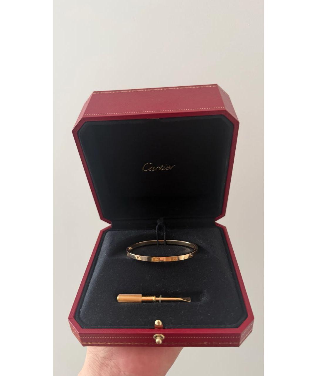 CARTIER Золотой браслет из желтого золота, фото 7