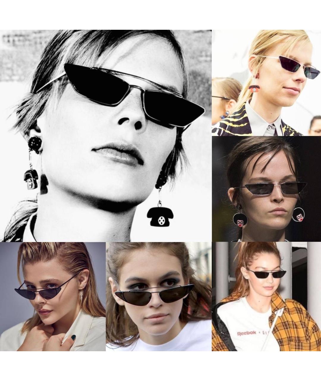 PRADA Коричневые металлические солнцезащитные очки, фото 3