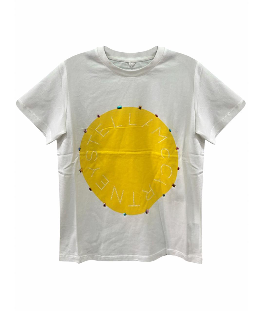 STELLA MCCARTNEY KIDS Белый хлопковый детская футболка / топ, фото 1