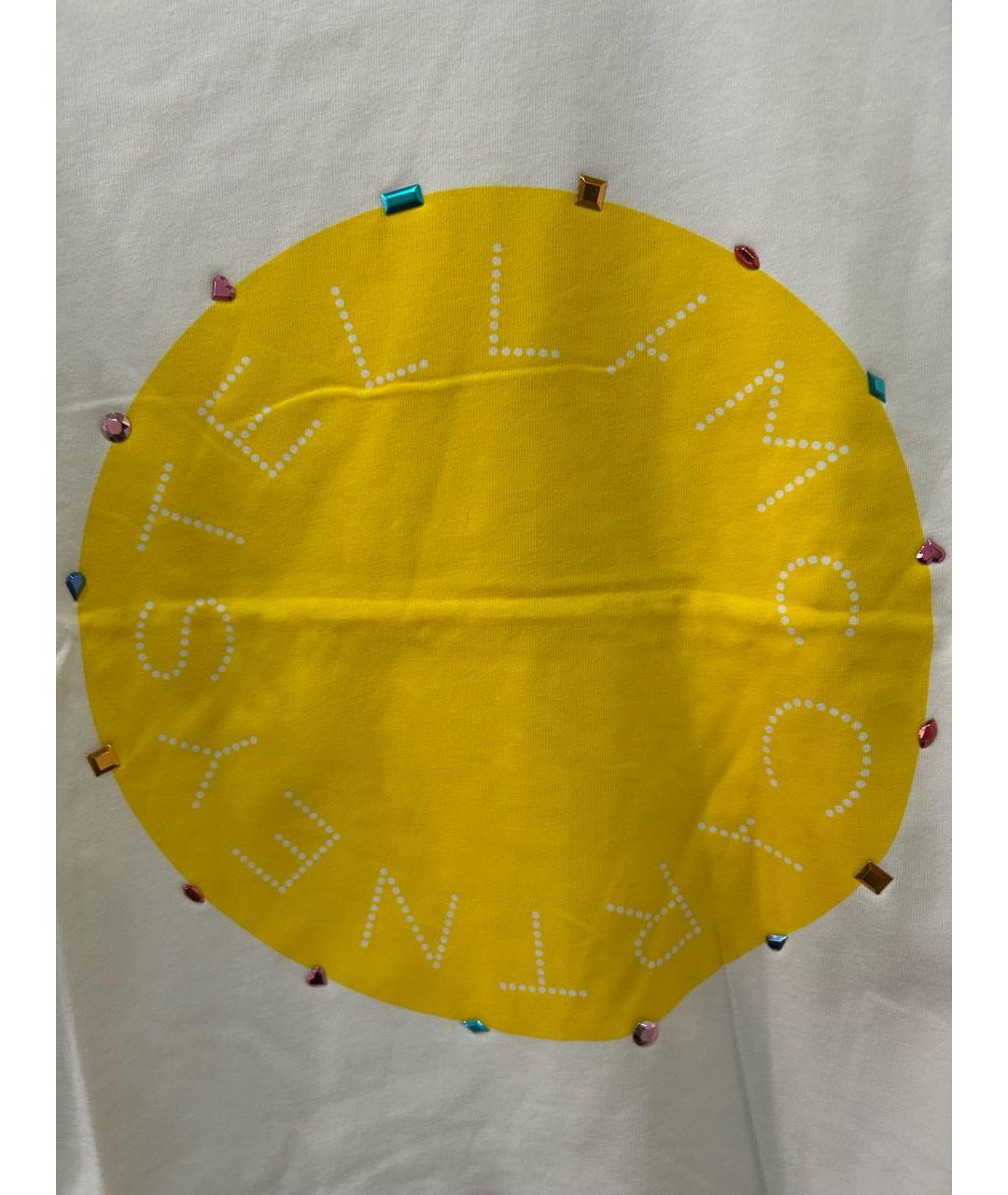 STELLA MCCARTNEY KIDS Белый хлопковый детская футболка / топ, фото 4