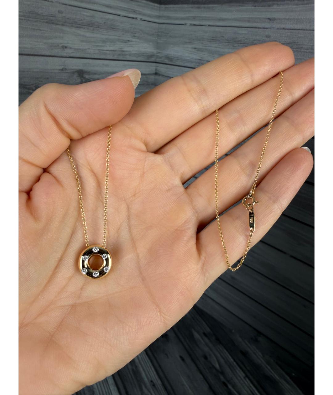 TIFFANY&CO Золотая подвеска из желтого золота, фото 2