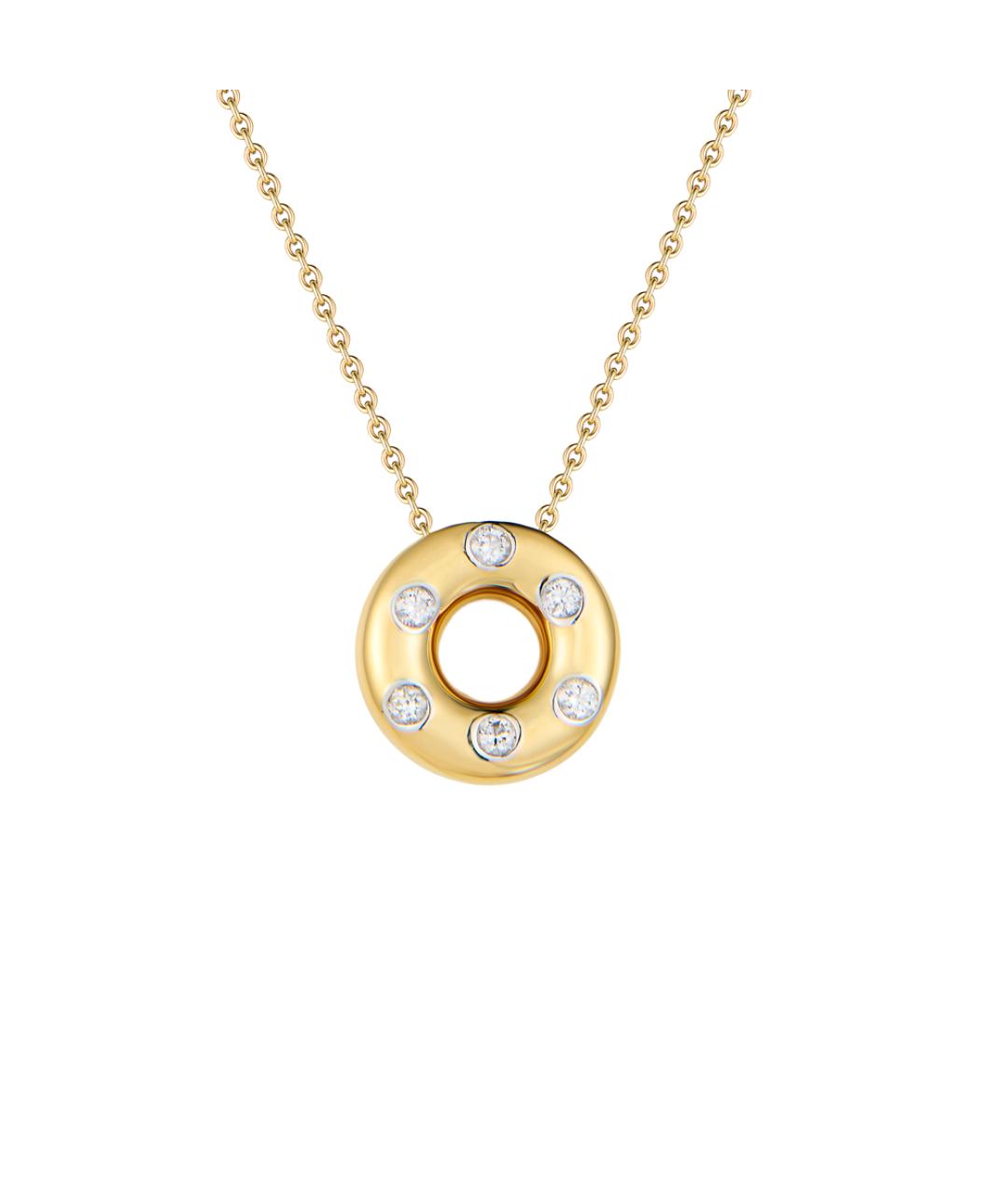 TIFFANY&CO Золотая подвеска из желтого золота, фото 5