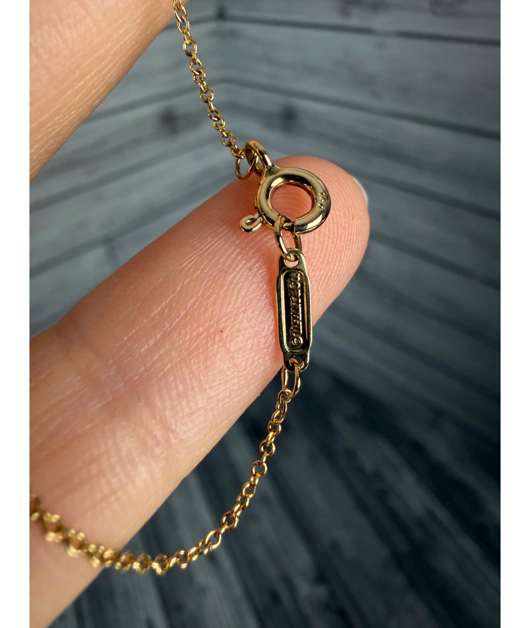 TIFFANY&CO Золотая подвеска из желтого золота, фото 4