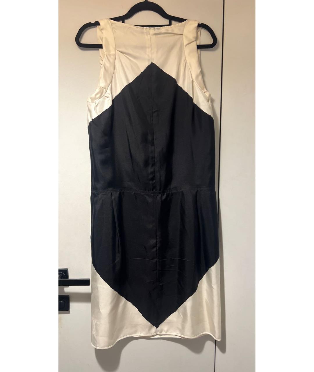 SAINT LAURENT Мульти шелковое коктейльное платье, фото 2