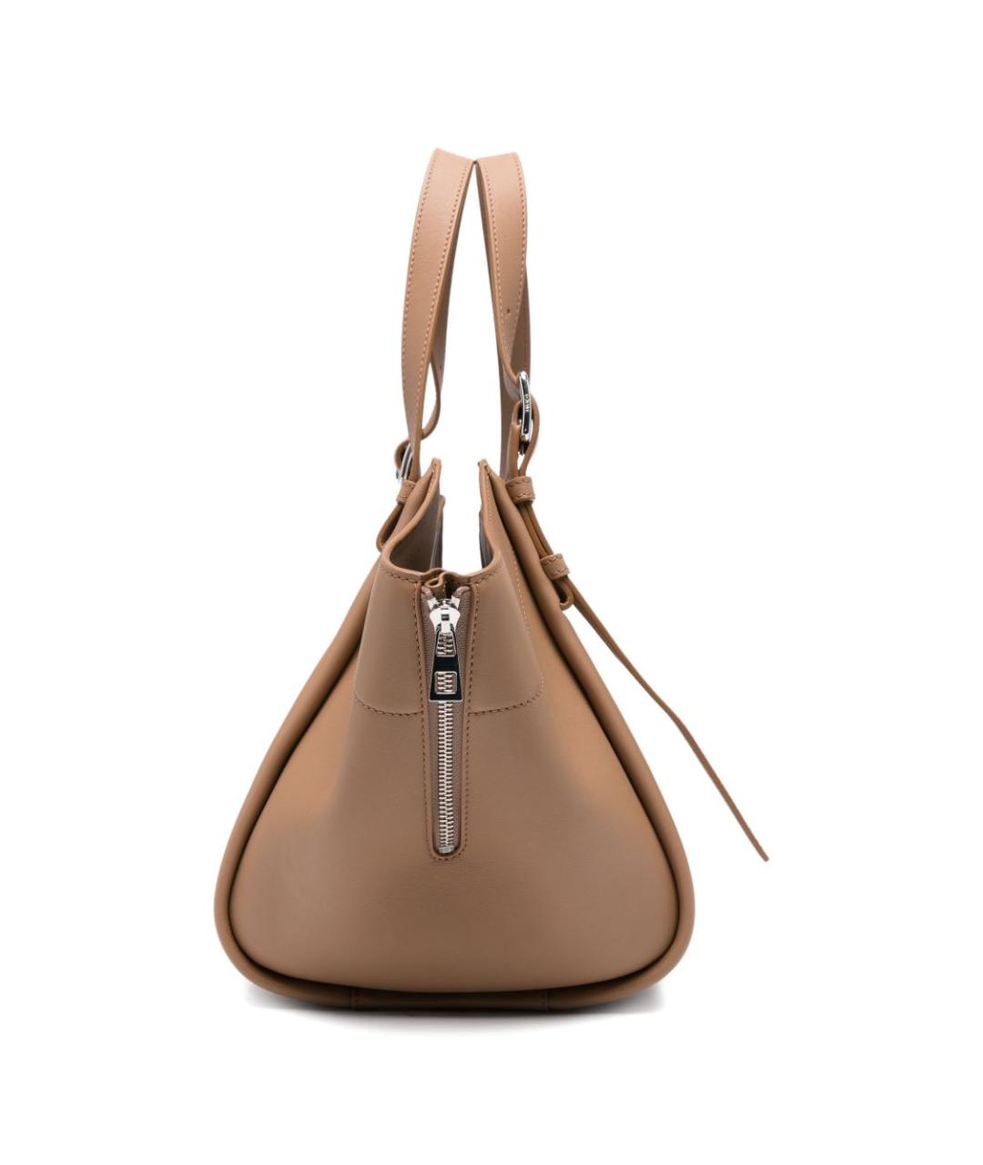 LOEWE Коричневая кожаная сумка тоут, фото 2