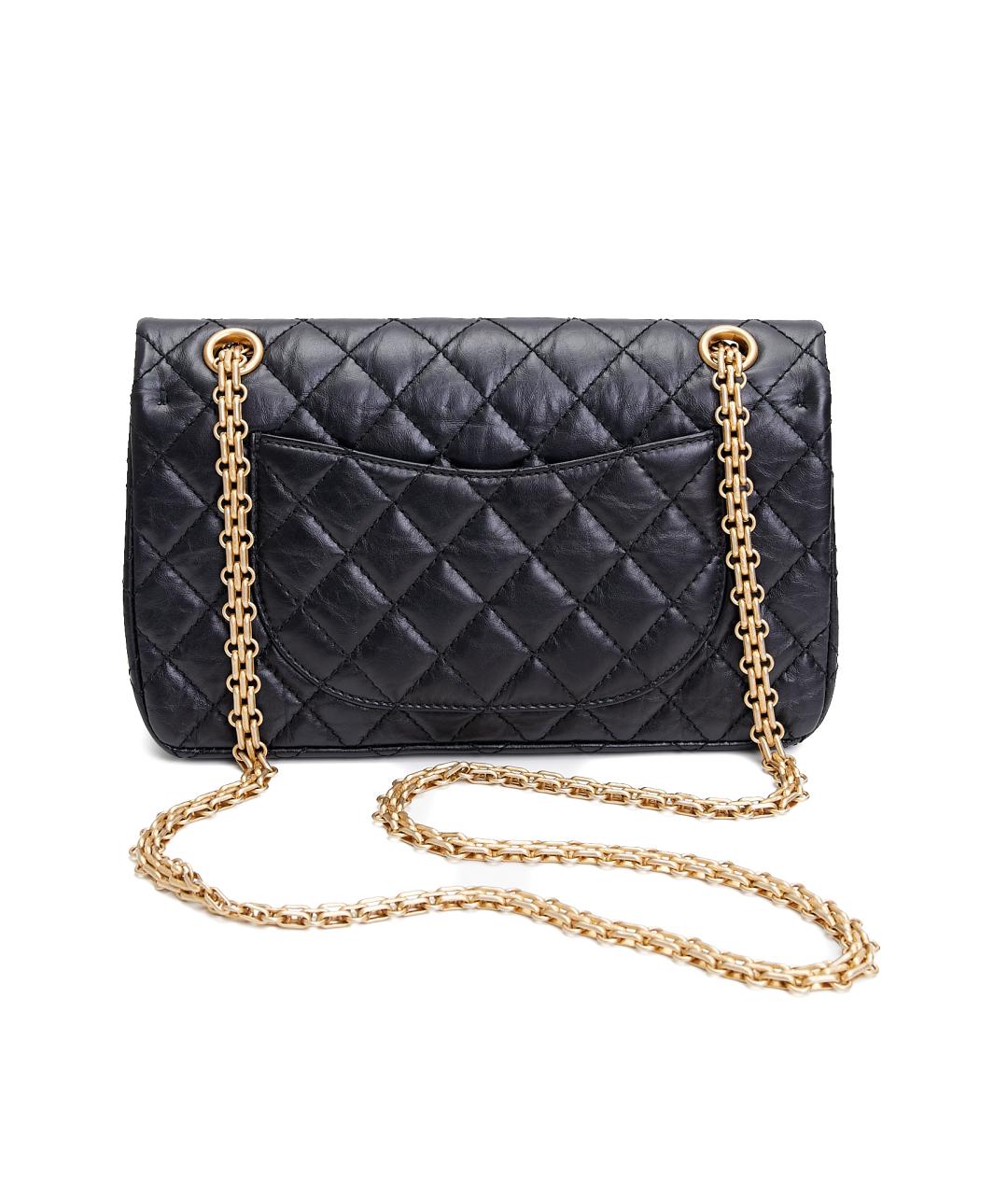 CHANEL Черная кожаная сумка через плечо, фото 4