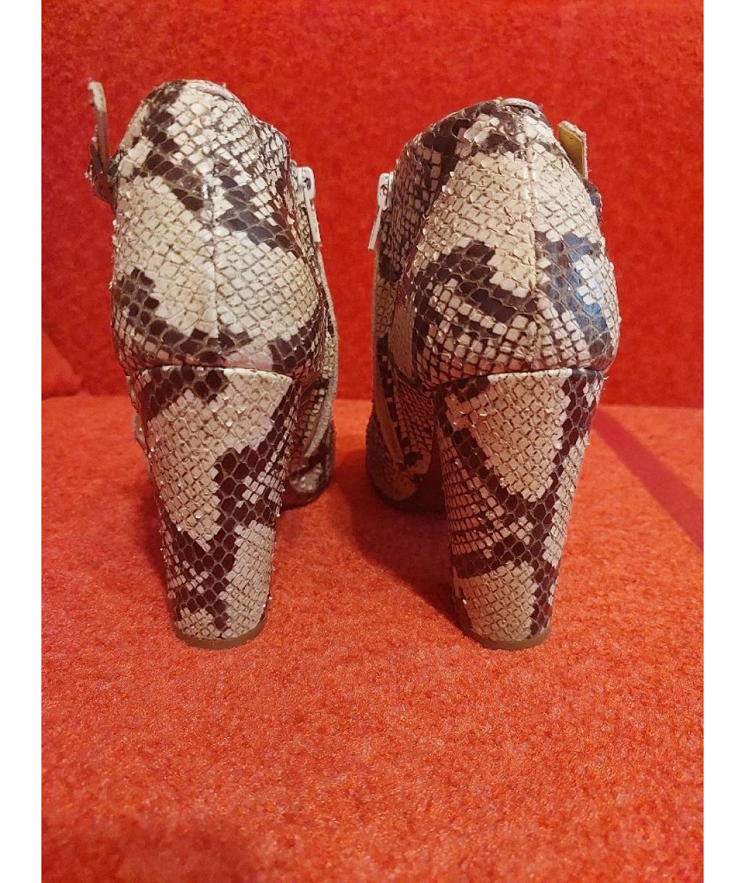 MAISON MARGIELA Мульти кожаные босоножки, фото 3