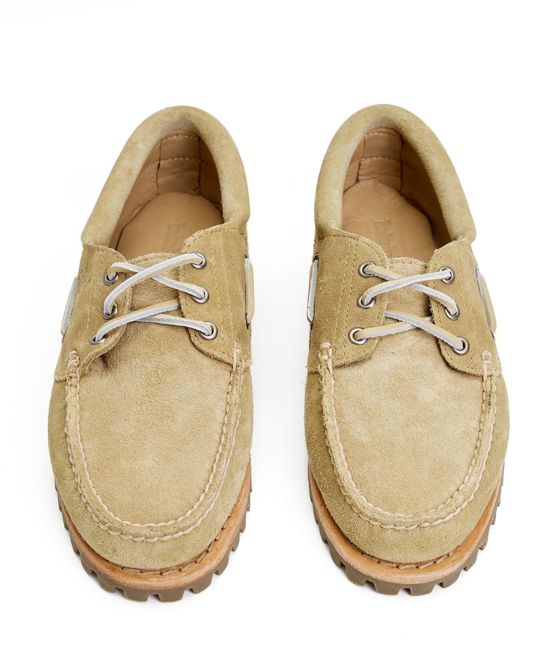 TIMBERLAND Коричневые замшевые ботинки, фото 4