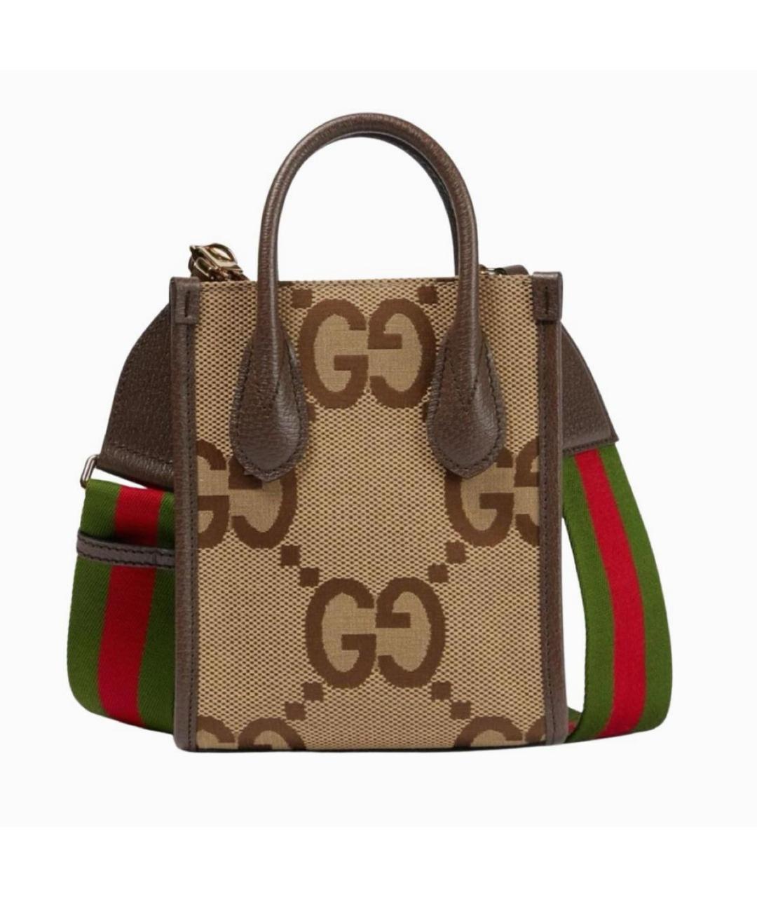 GUCCI Коричневая сумка через плечо, фото 7
