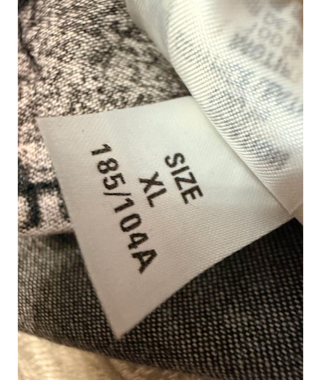 DIESEL Антрацитовая хлопковая кэжуал рубашка, фото 6