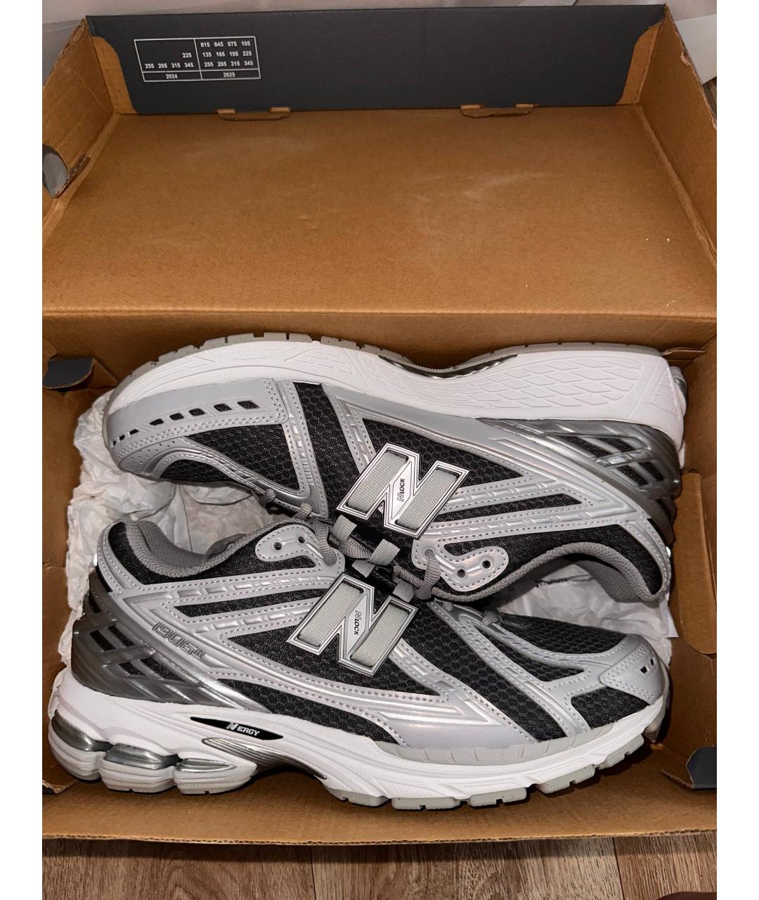 NEW BALANCE Серые текстильные низкие кроссовки / кеды, фото 2