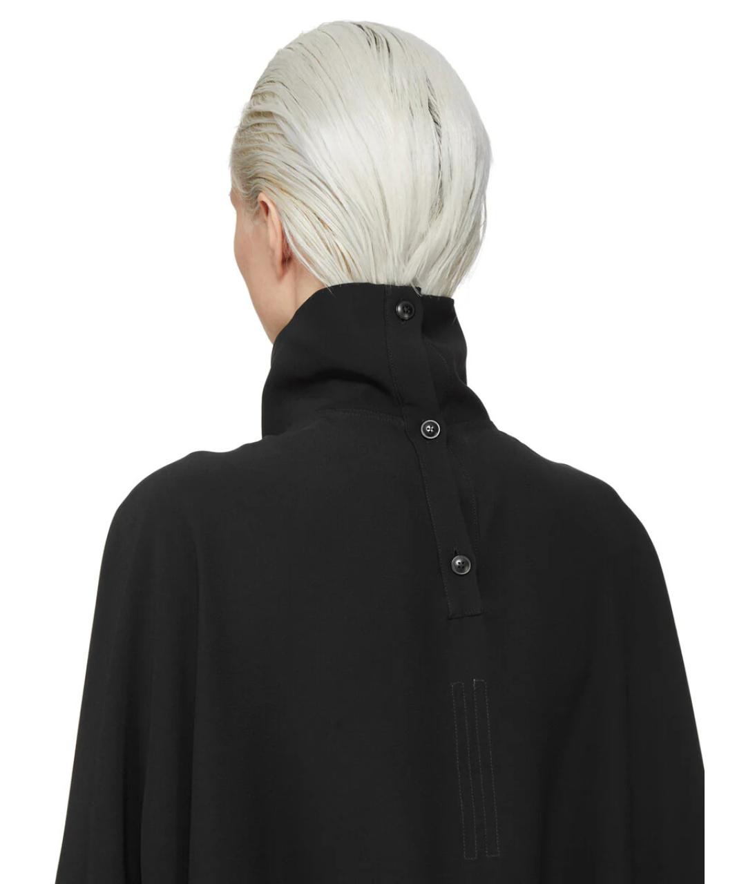 RICK OWENS Черный вискозный джемпер / свитер, фото 5