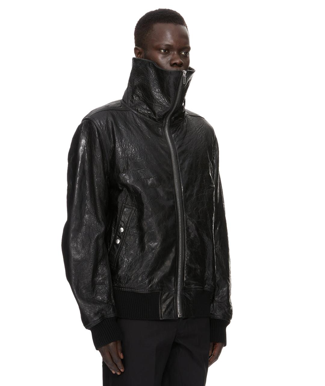 RICK OWENS Черная шерстяная куртка, фото 2