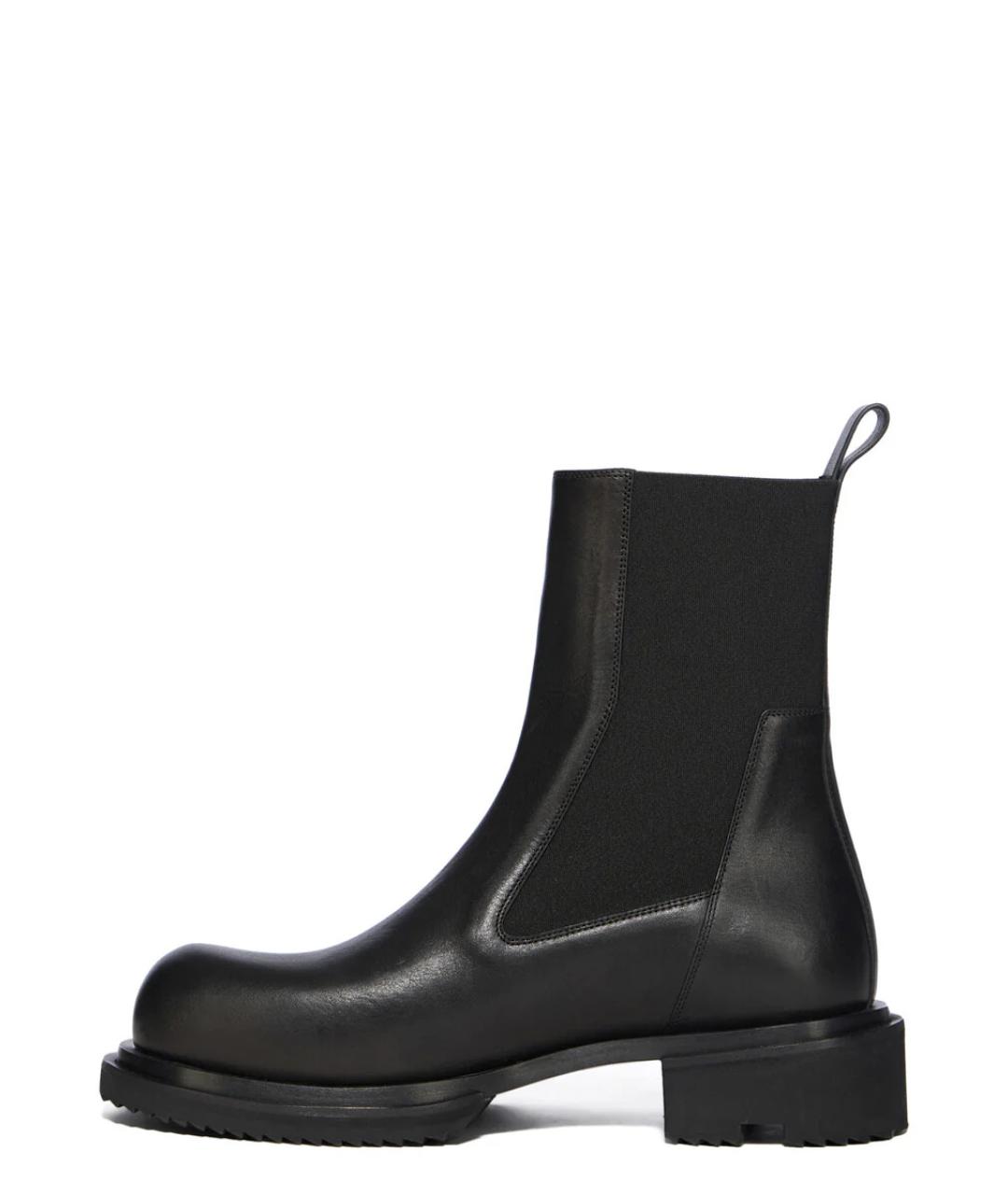 RICK OWENS Черные ботинки, фото 4