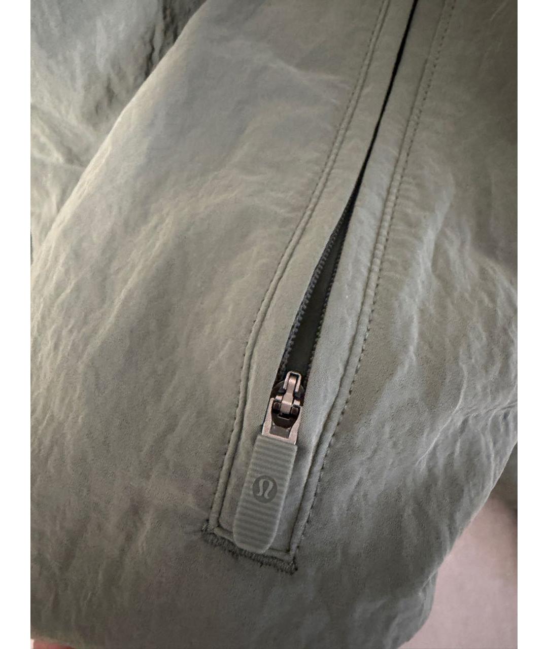 Lululemon Хаки полиэстеровый костюм с брюками, фото 5