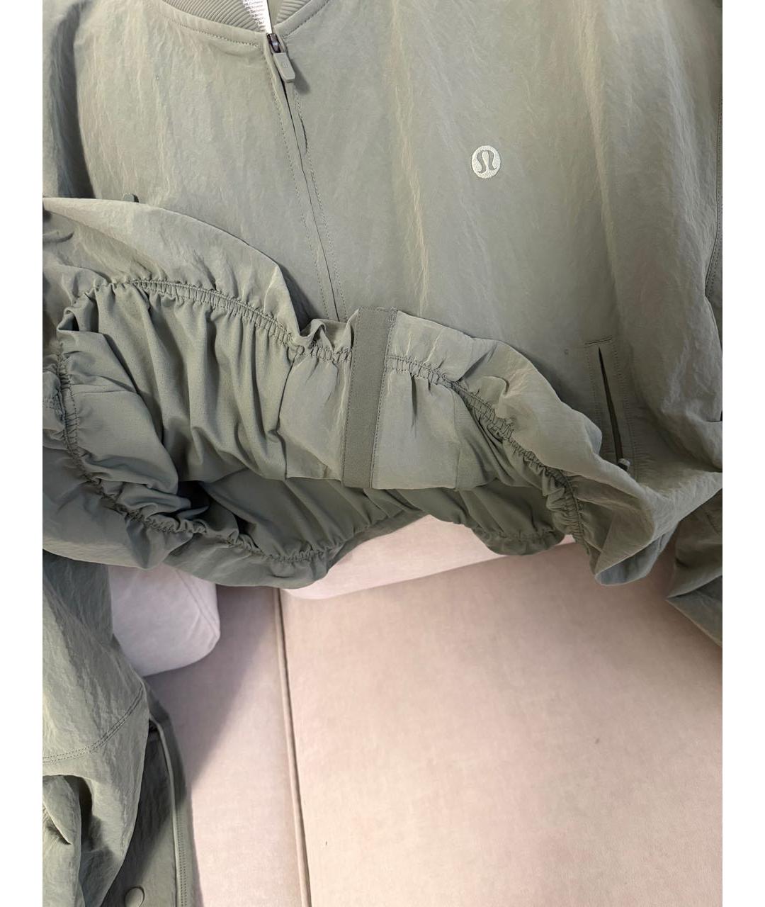 Lululemon Хаки полиэстеровый костюм с брюками, фото 6
