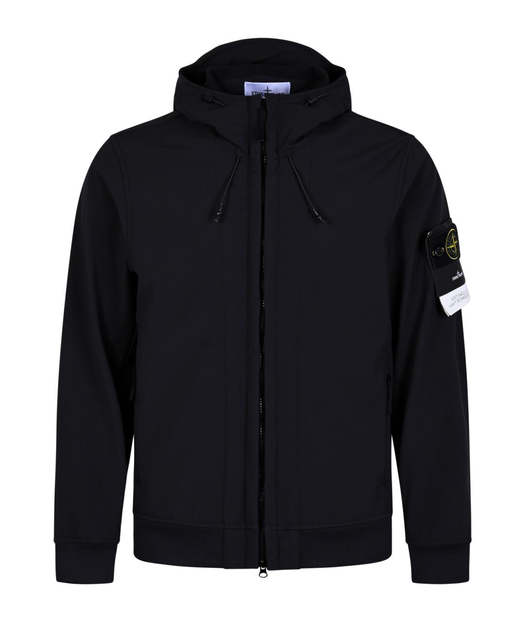 STONE ISLAND Черная куртка, фото 1