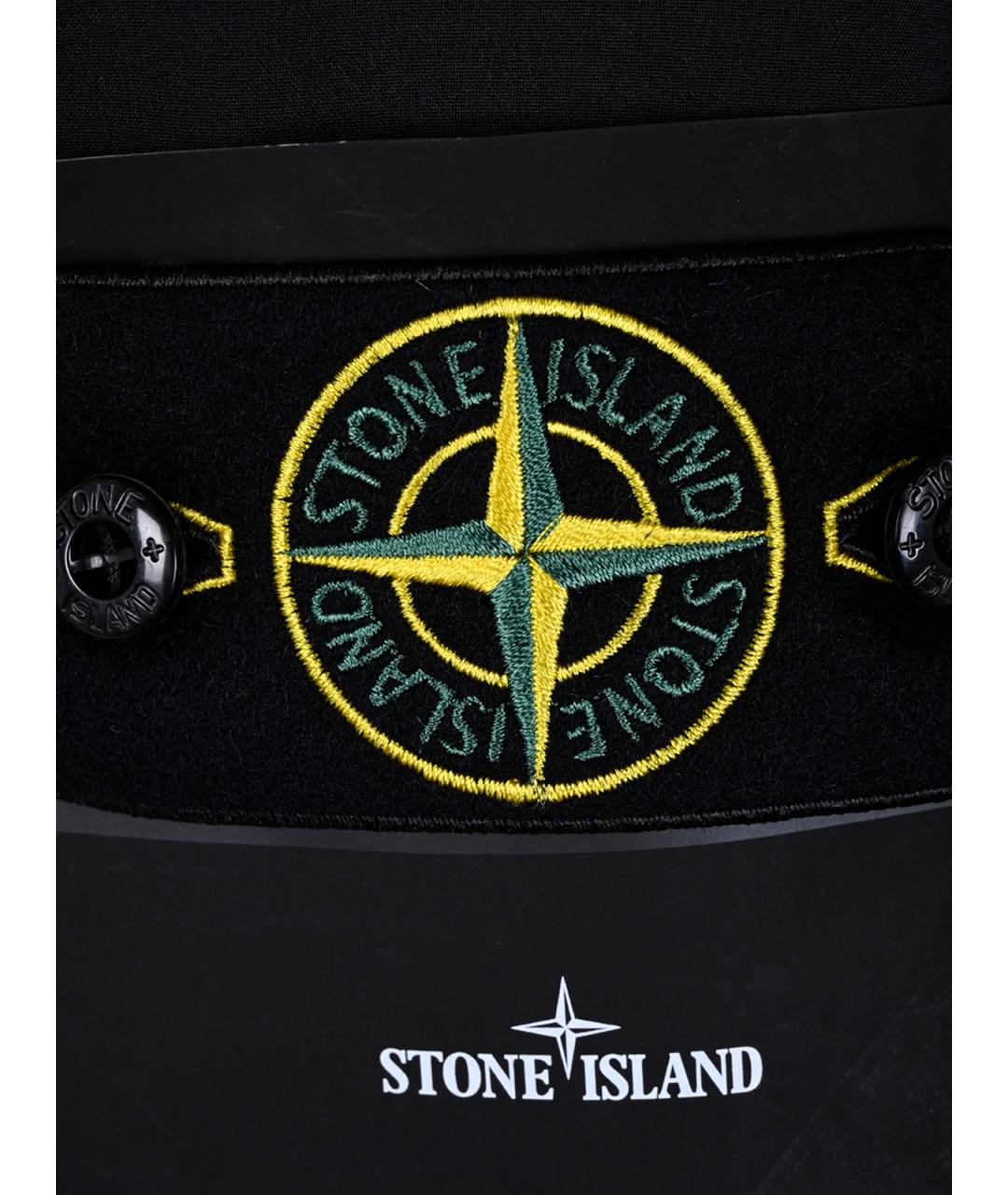 STONE ISLAND Черная куртка, фото 4