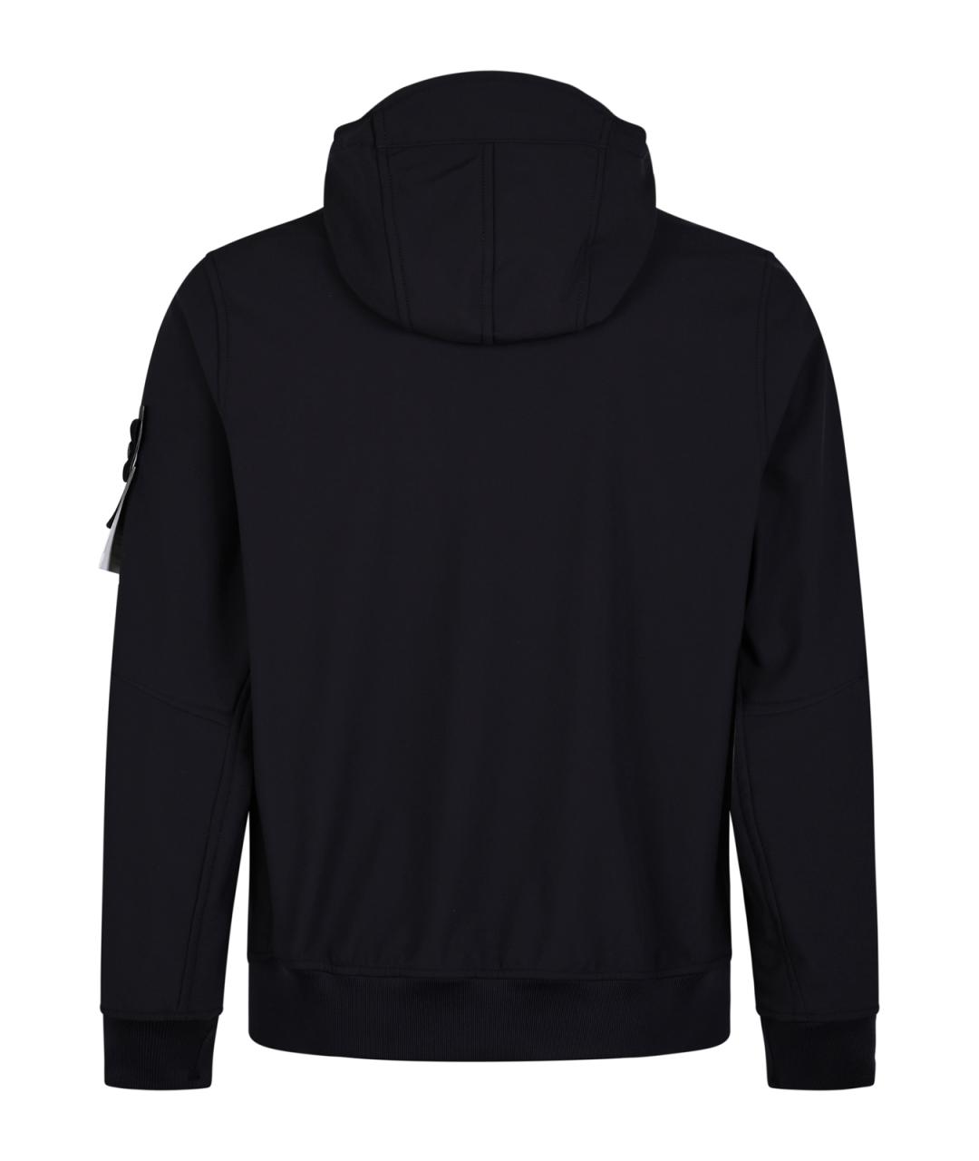 STONE ISLAND Черная куртка, фото 2