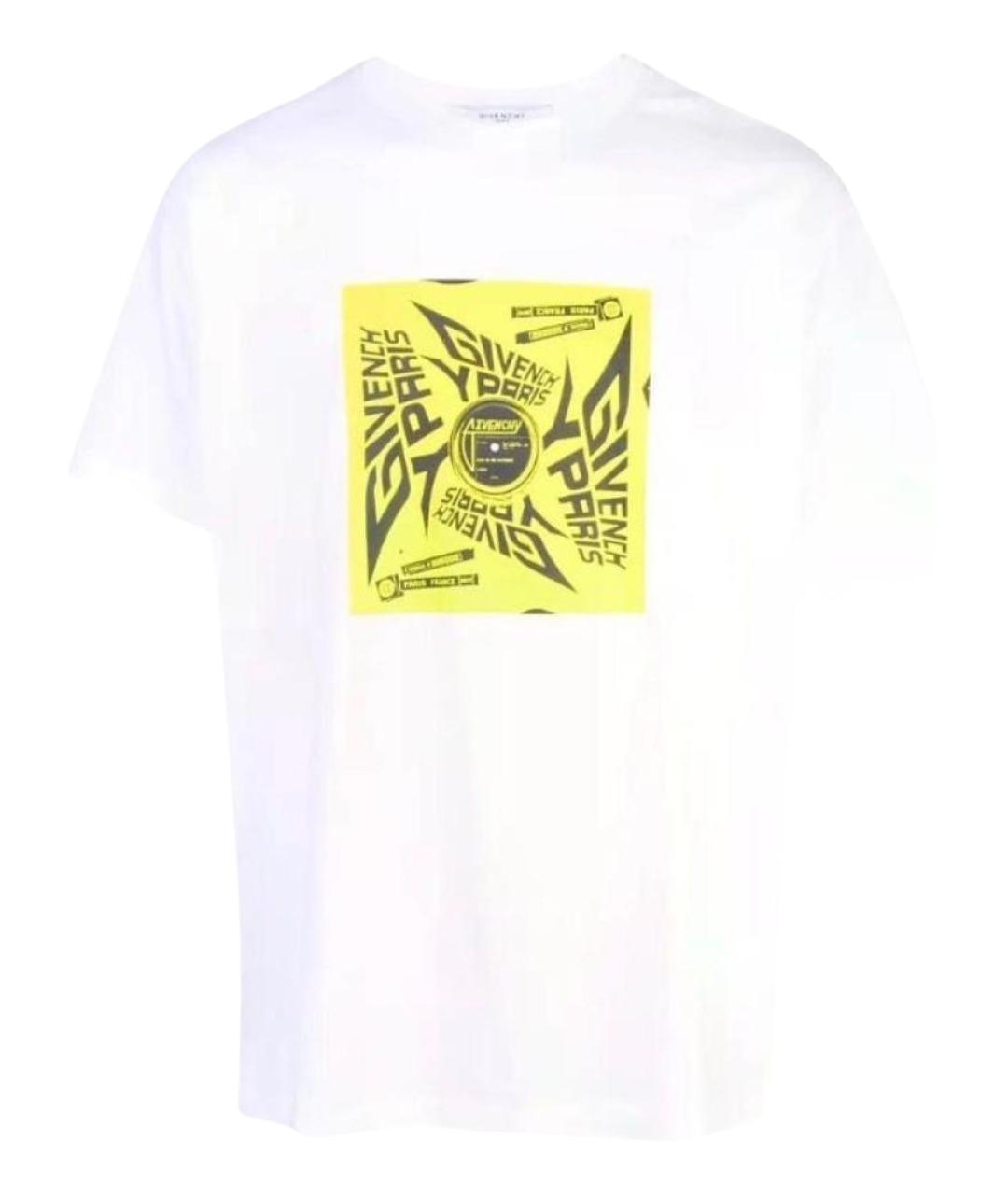 GIVENCHY Белая хлопковая футболка, фото 1
