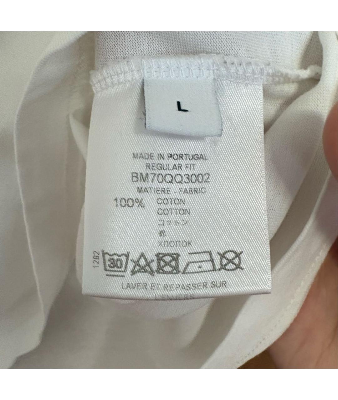 GIVENCHY Белая хлопковая футболка, фото 7