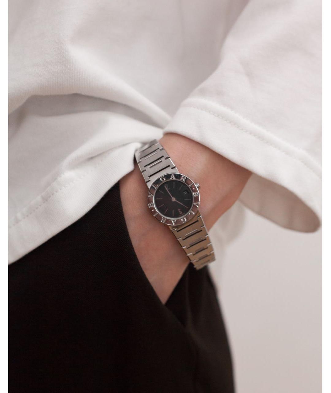 BVLGARI Серебряные часы, фото 3