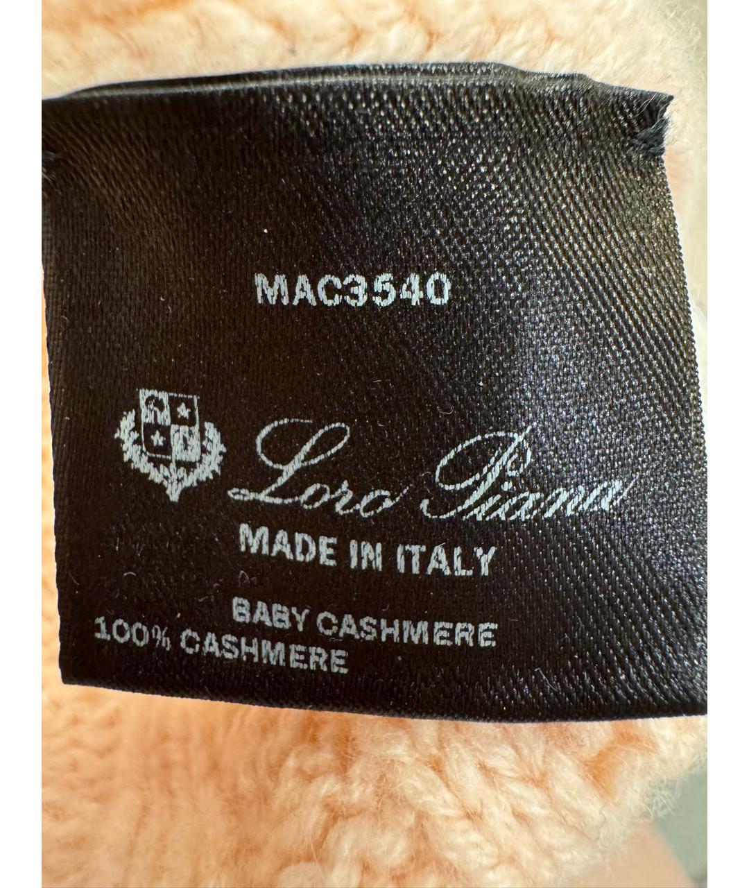 LORO PIANA Розовый кашемировый джемпер / свитер, фото 4