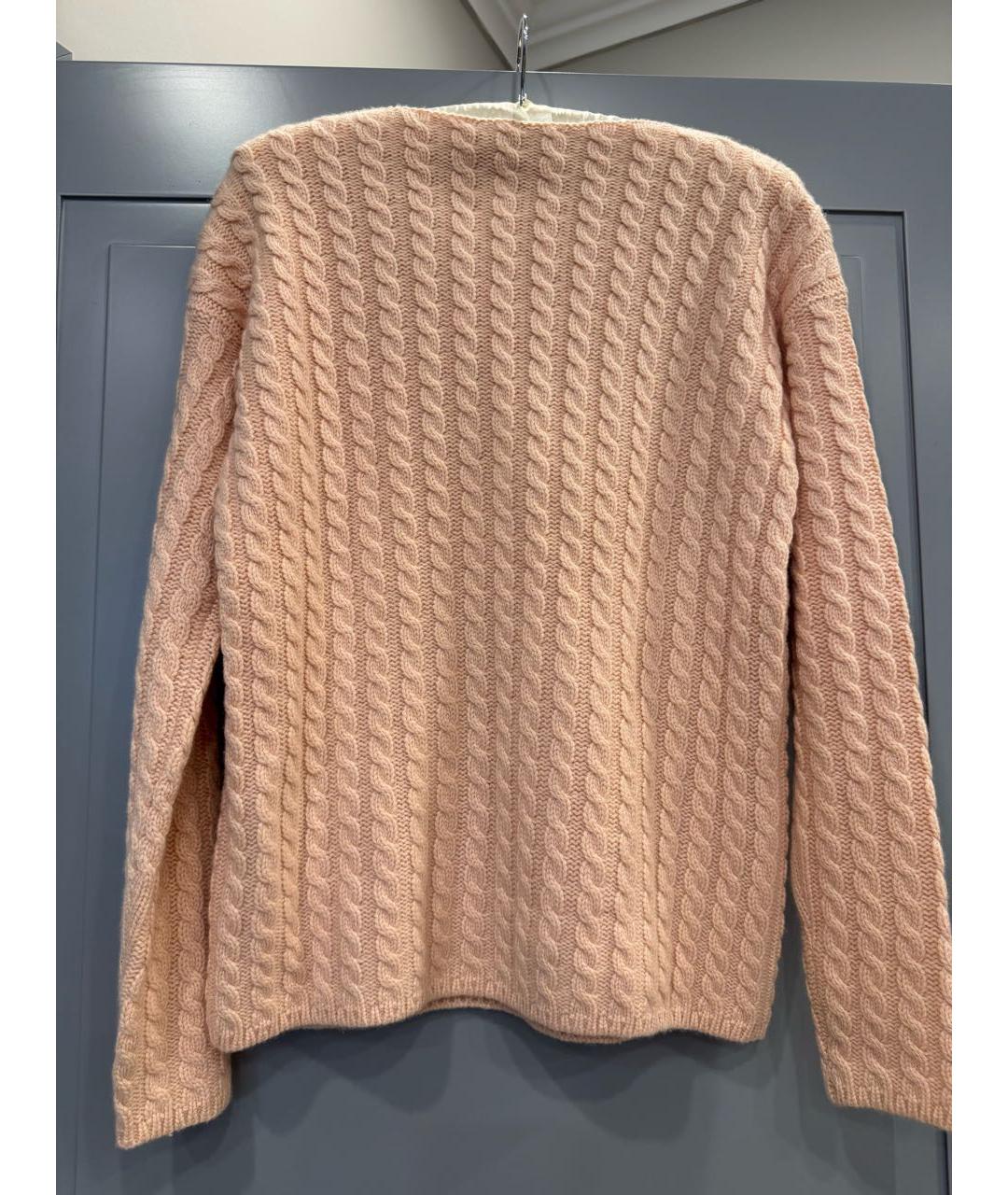 LORO PIANA Розовый кашемировый джемпер / свитер, фото 2