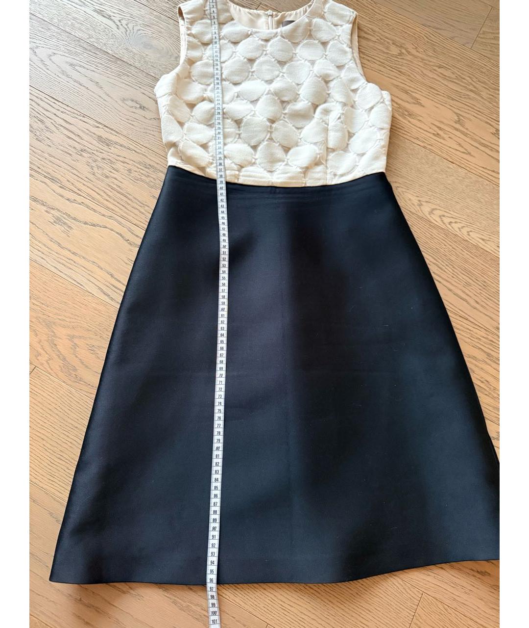 MAX MARA Черное хлопковое коктейльное платье, фото 6