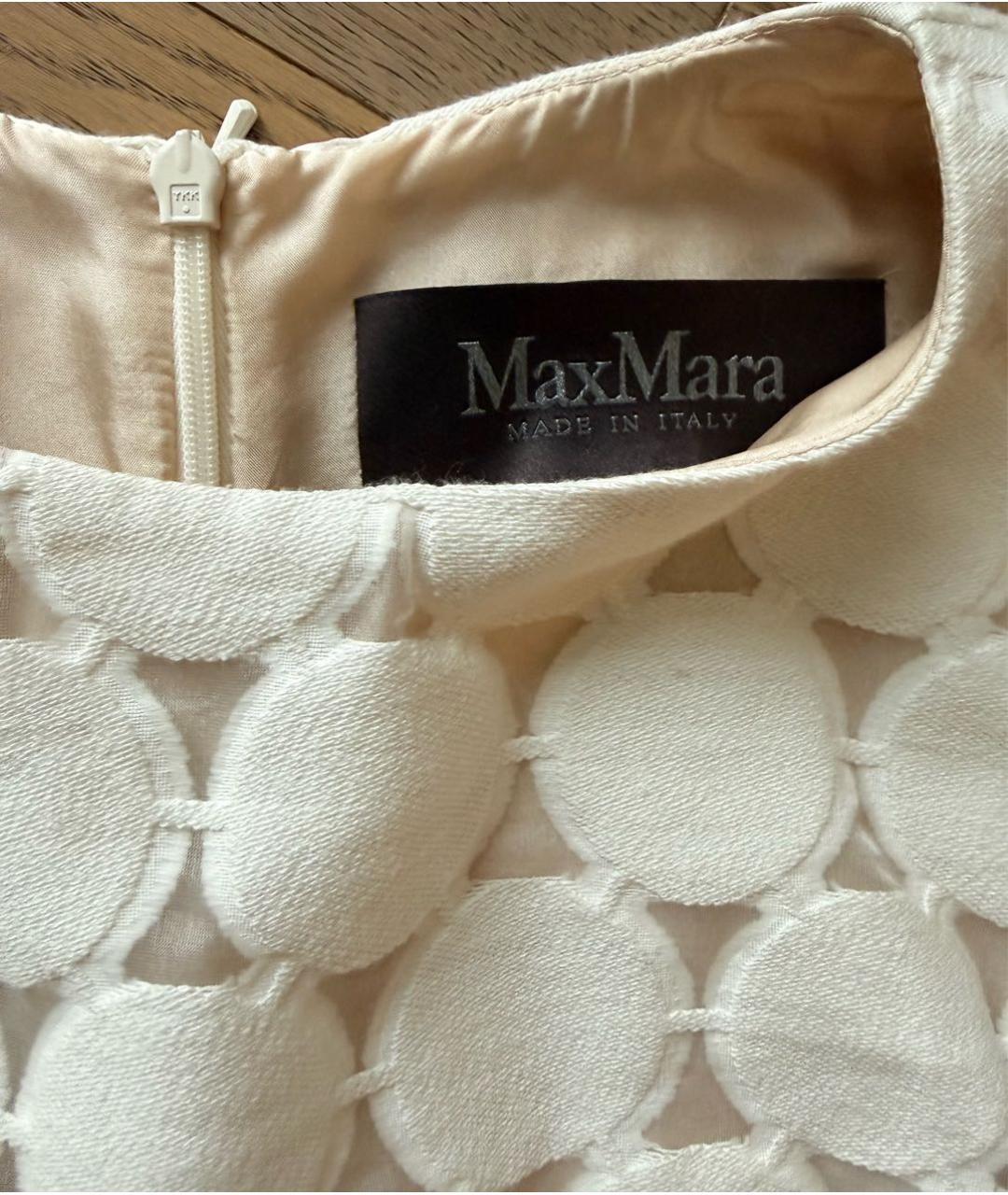 MAX MARA Черное хлопковое коктейльное платье, фото 3